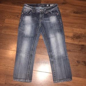 Miss me girls Capri jeans